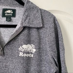 Roots half zip sweater